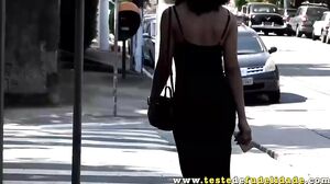 Shayenne Samara - Patricinha gostosa transou com o Mendigo de Rua