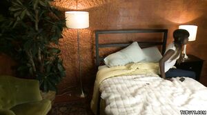 Black TS fucked bound neighbor