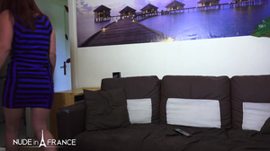 Dixie Valens Pretty redhead babe with her unshaved puss