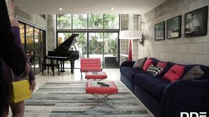 Naughty blonde American nympho Khloe Kapri her her pussy plowed in doggy GP1316