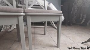 Cheating Wife Fucking her Husbands Friend Front of him