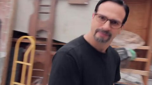 Fucking the thick Raylene on the workbench