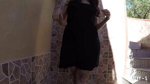 Charlotte Springer - Charley S Teasing in Her Black Dre