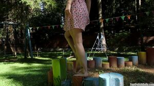 FootFetishDaily - Kecy Hill Footwork 2