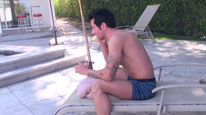 Naughty maid seducing young stud