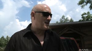 Henessy And Abbie Cat Have A Car Wash Threesome