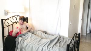 Caught masturbating with stepmom's panties