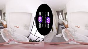 Arwen Gold - Wet Brunette Enjoys Bubble Bath and Hardcore Fuck