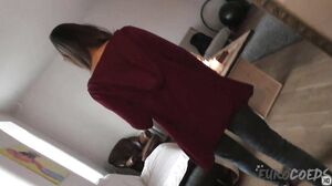 EuroCoeds - rebeka came over after class anal dp double