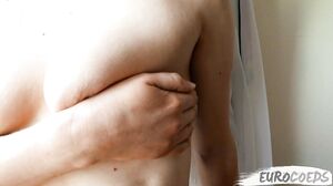 EuroCoeds - wax play with jette and i fingering her