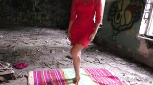 EuroCoeds - office girl caroline nude and masturbating