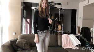 EuroCoeds - 21yo virgin rebeka introduction perfect tit