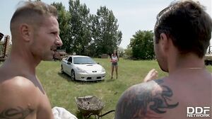 Cassie Del Isla - Farm Boys Get Their Dicks Sucked