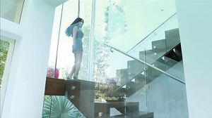 Busty Dark Haired Woman Ava Addams Sucks and Fucks a Hung Stud on the Couch