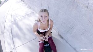 Molly Pills - Horny School Girl Gets Creampie Surprise