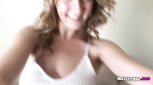 Molly Pills - Cumming Home to her Blowjob - POV GFE