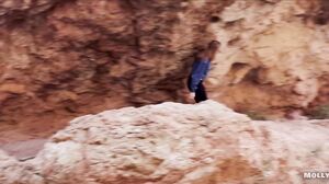 Molly Pills - Messy Glasses Facial for Adorable Girl PO