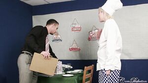 Misha Mayfair - Chef's Cum Face