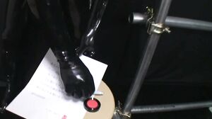 MiraiDouga - Woman with rubber slave contract