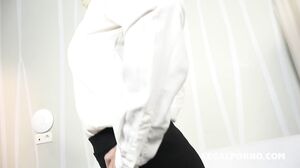 Granny whore Marina Beaulieu gets fucked like a bitch. DP & DAP IV029