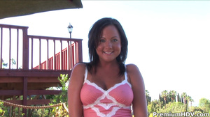 Joyful Girl Does A Harsh Handjob