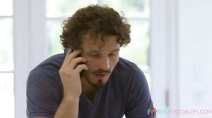 FamilyHookups - Lilly Bell Fucks Her Stepbrother After He Catches Her Masturbating