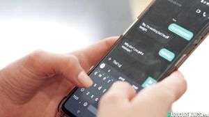 Big cock masseur fucks petite brunette