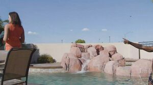 RomeMajor Helena Price Pool Side Pounding!