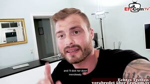 student guy pick up german big tits milf