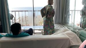 Home alone with stepmom