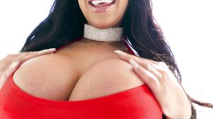 Stacked Dark Haired Babe August Taylor Takes His Big Black Cock from Behind