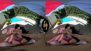 Vr 180 - Romi Rain's Getting Fucked Poolside 2 - PH Ori