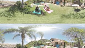 Vr 360 - Busty Aubrey Adams Gets Creampied By The Pool