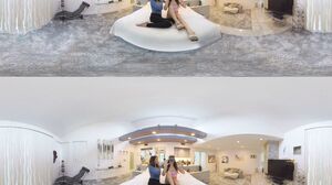 Vr 360 - Jojo Kiss Gets Her Ass Fucked For The First Ti