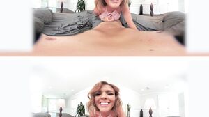 Vr 360 - Krissy Lynn Talks Dirty And Gets Her Tight But