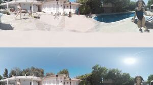 Vr360 - Babe Jillian Janson And Holly Hendrix Squirt Al