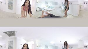 Vr360 Step Sister And Friend Catches Step Brother Jerki