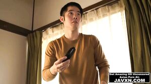 Beautiful Japanese Mom Fucks Her Horny Stepson
