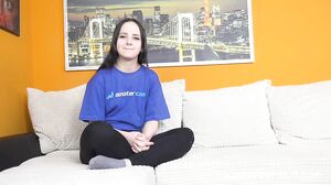 Czech newbie wants to be a pornstar