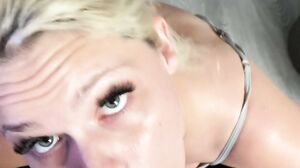 Just A Curvy Blonde Doing Her Thing 30