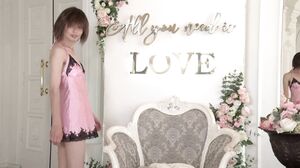 Aimee masturbates on her love chair today