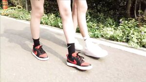 China AV JD018 - The beautiful girlfriend and the landlord have sex to comfort the pain of broken love