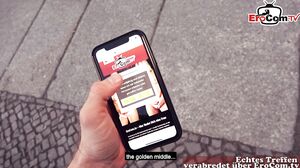 ANAL PICK UP DATE with german pierced big tits milf