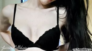 Teen slut rainbow big cock worship POV