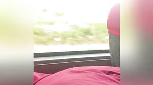 TGirl Jessyca Ketlen - Amazon shemale dick sucked in the bus