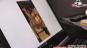 real sexdate with german skinny teen and a user