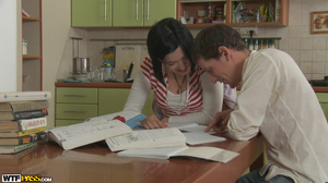 Netta Jade Hard anal sex before exams