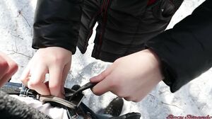 Stacy Starando - Girl Was Fucked By Stranger In A Winte