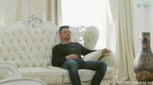 Satisfaction For Pretty Brunette