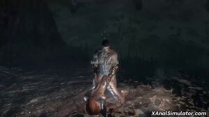 MILF from Skyrim gets sex in the woods